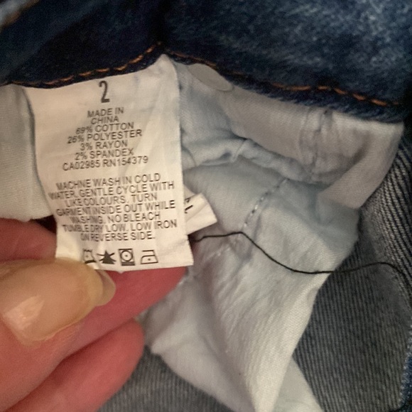 Aeropostale hi rise ripped ankle - Picture 5 of 8